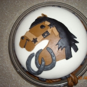Horse Fondant Cake