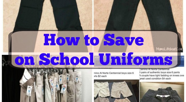 How to Save on School Uniforms